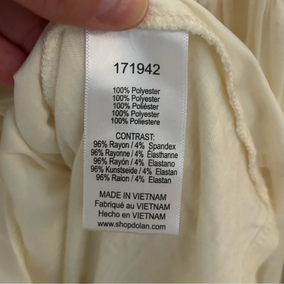 :Price Firm: Anthropologie Dolan Left Coast Cherie Babydoll Top - Picture 5 of 6